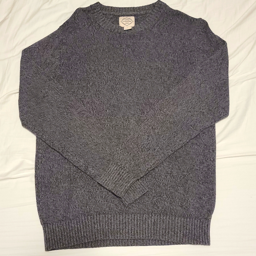 Charcoal Grey St John's Bay Sweater Size L